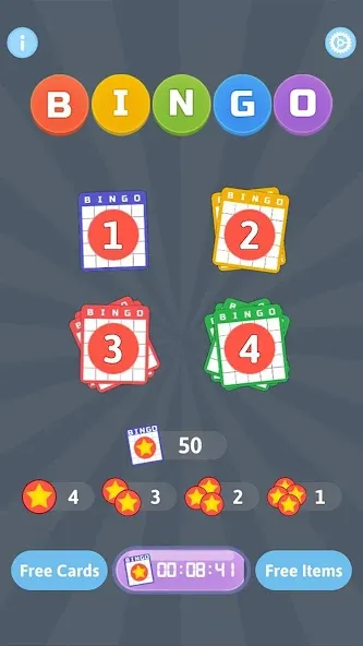 Bingo Mania - Light Bingo Game (Бинго Мания)  [МОД Unlimited Money] Screenshot 2