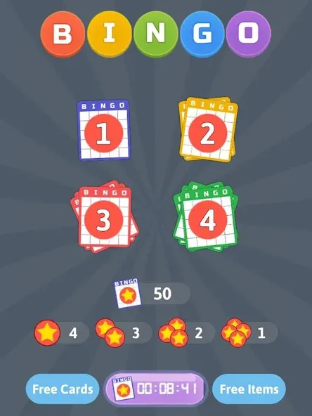 Bingo Mania - Light Bingo Game (Бинго Мания)  [МОД Unlimited Money] Screenshot 4