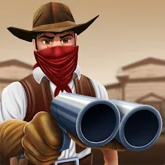 Взлом West Cowboy Western Polygon  [МОД Все открыто] - полная версия apk на Андроид