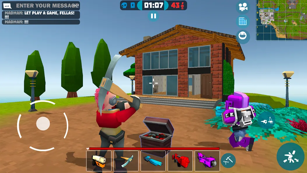 Mad GunS online shooting games (Мад Ганс)  [МОД Бесконечные деньги] Screenshot 1