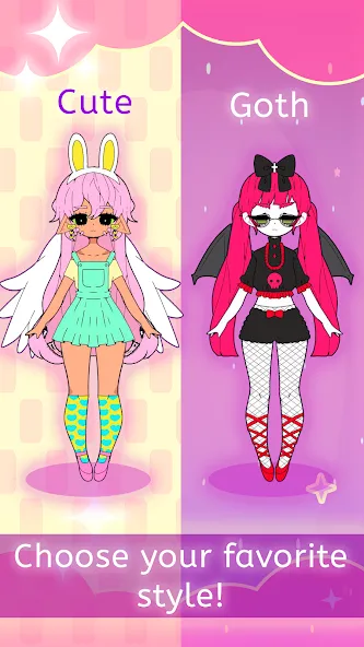 Moon's Closet dress up game  [МОД Бесконечные монеты] Screenshot 3