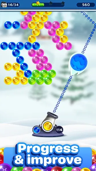 Bubble Pop Games: Shooter Cash  [МОД Mega Pack] Screenshot 2