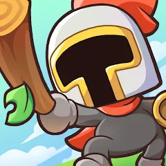 Скачать взлом Retro Hero Mr Kim : Idle RPG  [МОД Много денег] - стабильная версия apk на Андроид