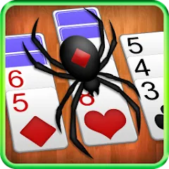 Скачать взломанную Spider Solitaire  [МОД Меню] - последняя версия apk на Андроид