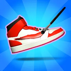 Скачать взломанную Sneaker Art! - Coloring Games  [МОД Menu] - стабильная версия apk на Андроид