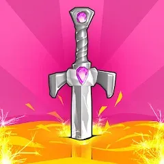 Взлом Sword Melter (Сворд Мелтер)  [МОД Много монет] - стабильная версия apk на Андроид