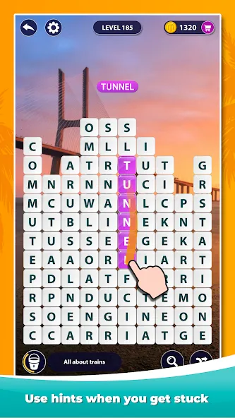 Word Surf - Word Game (Ворд Серф)  [МОД Бесконечные деньги] Screenshot 3