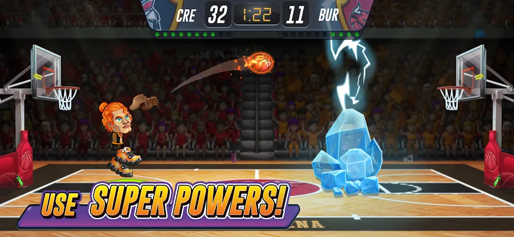 Basketball Arena: Online Game (Баскетбольная арена)  [МОД Menu] Screenshot 2