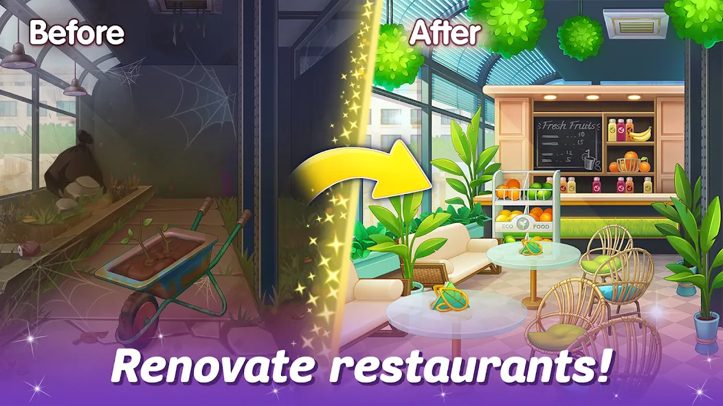 Cooking Live - restaurant game (Кукинг Лайв)  [МОД Все открыто] Screenshot 2