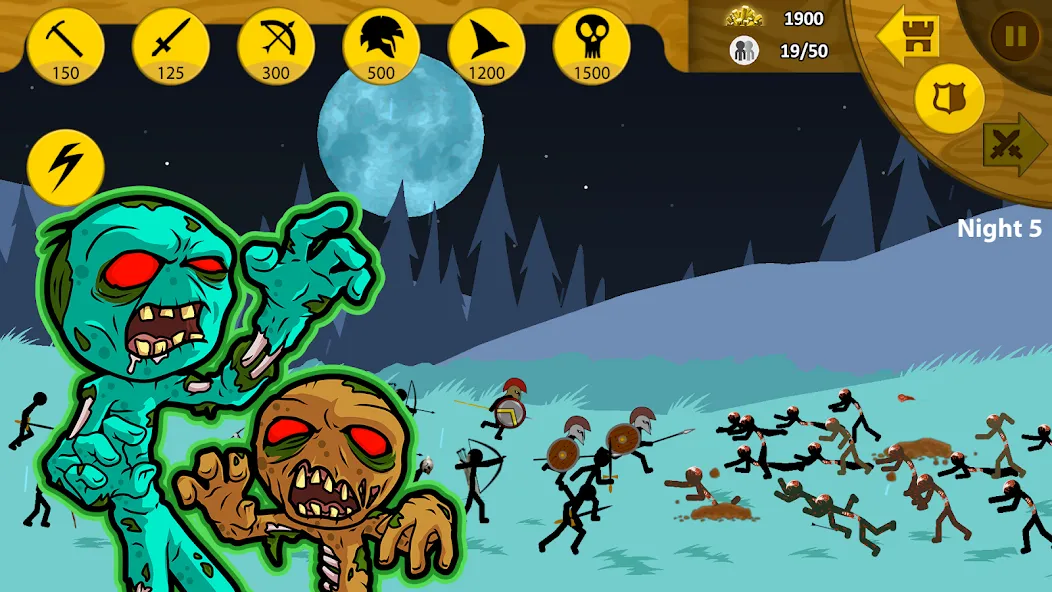 Stick War: Legacy (Стик Вар)  [МОД Все открыто] Screenshot 2