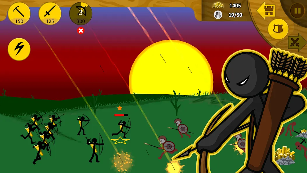 Stick War: Legacy (Стик Вар)  [МОД Все открыто] Screenshot 3