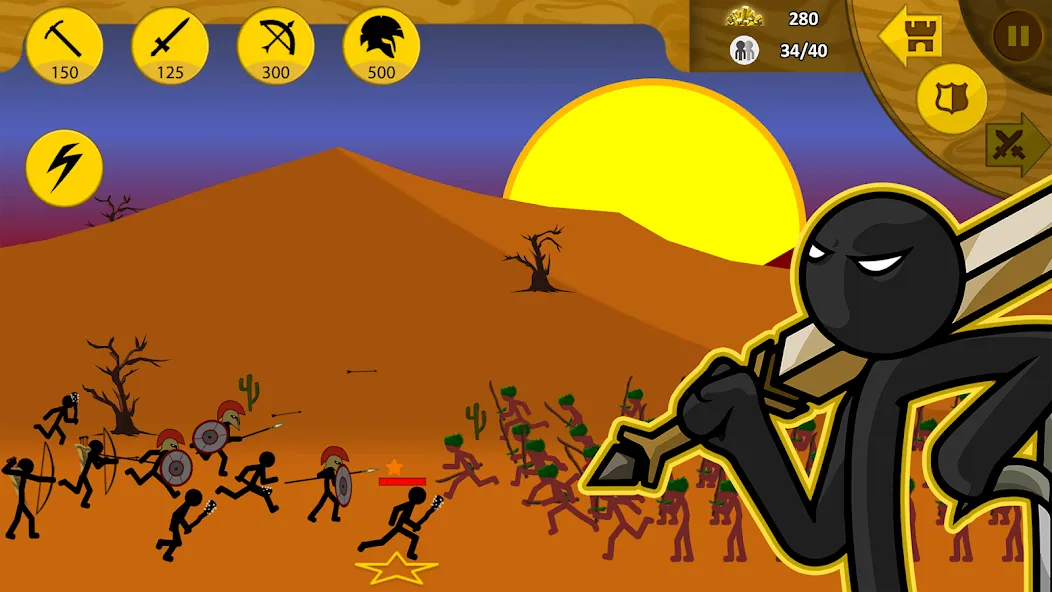 Stick War: Legacy (Стик Вар)  [МОД Все открыто] Screenshot 4