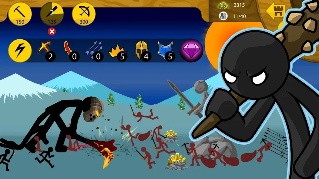 Stick War: Legacy (Стик Вар)  [МОД Все открыто] Screenshot 5