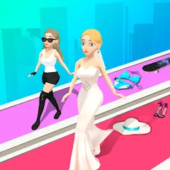 Взломанная Fashion Battle - Catwalk Queen  [МОД Бесконечные деньги] - последняя версия apk на Андроид