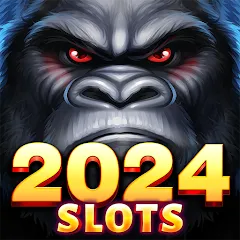 Взломанная Ape Slots: Vegas Casino Deluxe  [МОД Unlimited Money] - последняя версия apk на Андроид