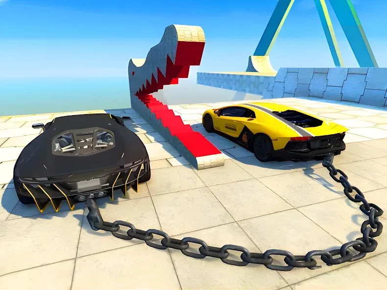 Stunt Car Crash (Стант Кар Краш)  [МОД Unlocked] Screenshot 5