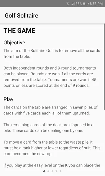 Golf Solitaire (Гольф солитер)  [МОД Много денег] Screenshot 4