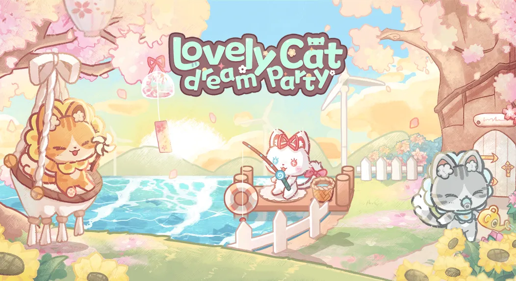 Lovely cat dream party (Лавли кэт дрим пати)  [МОД Бесконечные деньги] Screenshot 5