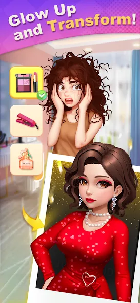 Merge Lover: Story & Makeover (Мердж Ловер)  [МОД Все открыто] Screenshot 2