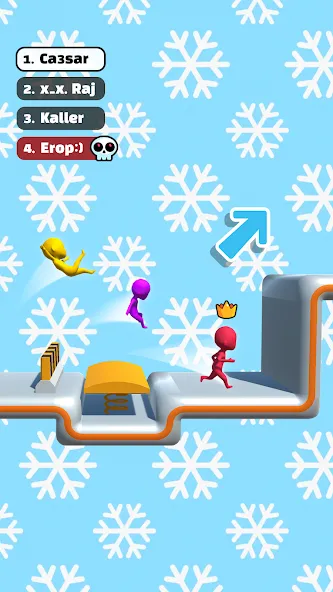 Run Race 3D — Fun Parkour Game (Ран Рейс 3Д)  [МОД Menu] Screenshot 2