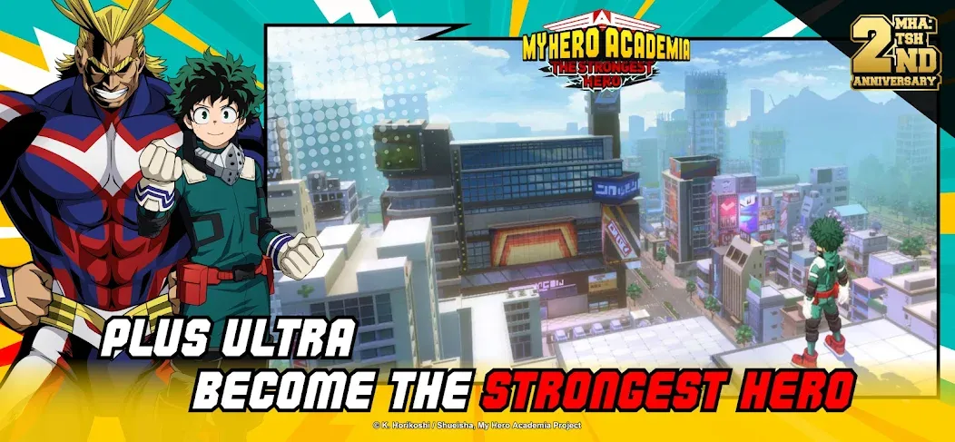 MHA:The Strongest Hero (Эмха)  [МОД Бесконечные деньги] Screenshot 2