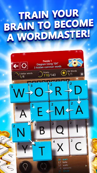 Wordament® by Microsoft (Майкрософт Вордамент)  [МОД Unlimited Money] Screenshot 1