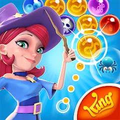 Взломанная Bubble Witch 2 Saga (Бабл Витч 2 Сага)  [МОД Mega Pack] - стабильная версия apk на Андроид