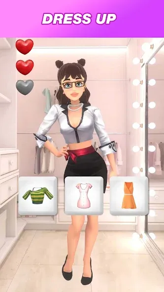 Become an Office Queen (Станьте королевой офиса)  [МОД Unlimited Money] Screenshot 3