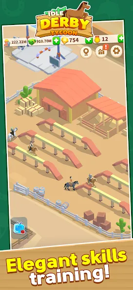 Idle Derby Tycoon (Айдл Дерби Тайкун)  [МОД Mega Pack] Screenshot 4