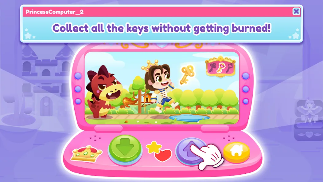 Princess Computer 2 Girl Games  [МОД Бесконечные деньги] Screenshot 4