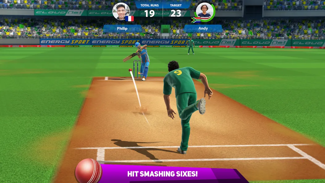 Cricket League (Крикет Лига)  [МОД Unlocked] Screenshot 2