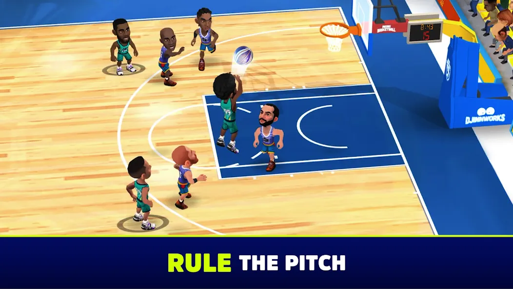 Mini Basketball (Мини баскетбол)  [МОД Menu] Screenshot 2