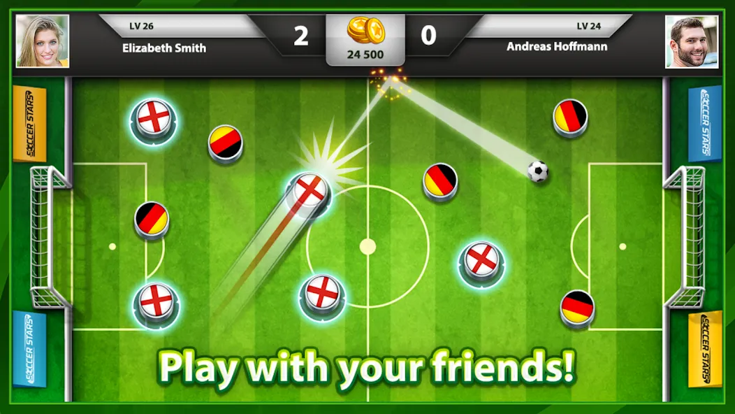 Soccer Stars: Football Games (ок Старс)  [МОД Все открыто] Screenshot 1