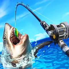 Скачать взломанную Ultimate Fishing! Fish Game  [МОД Бесконечные монеты] - последняя версия apk на Андроид