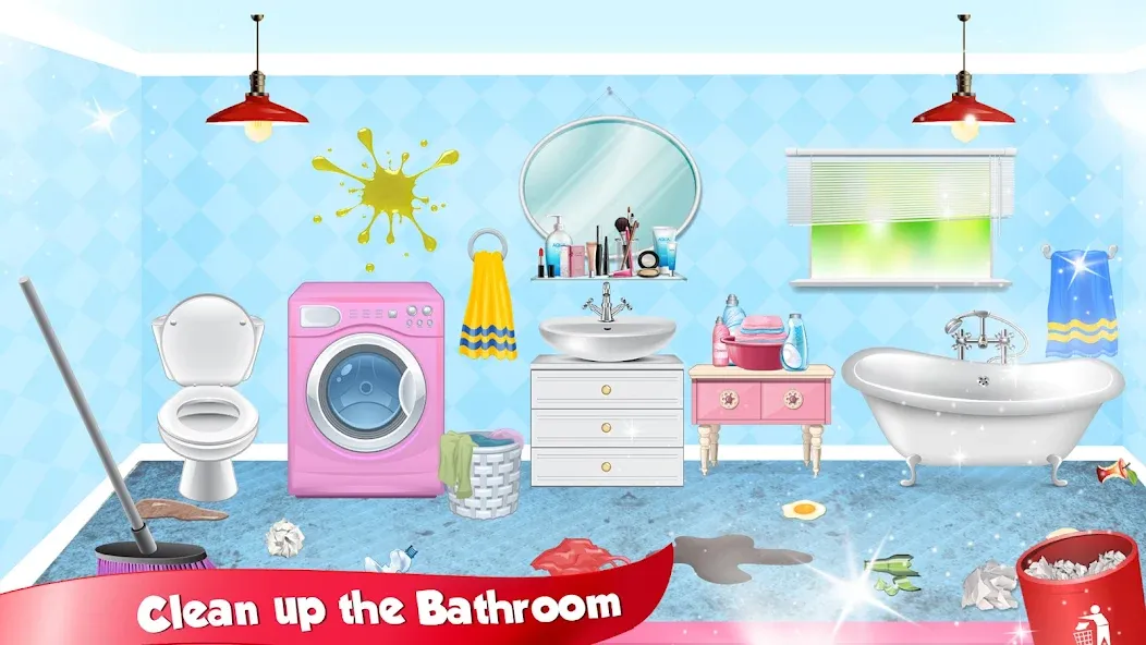 Girl Doll House Design & Clean  [МОД Много монет] Screenshot 2