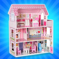 Скачать взлом Girl Doll House Design & Clean  [МОД Много монет] - стабильная версия apk на Андроид