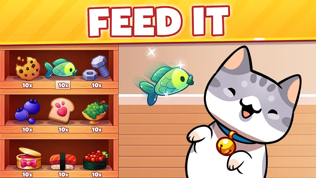 Cat Game - The Cats Collector!  [МОД Меню] Screenshot 2