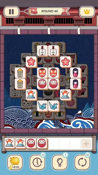 Tile Fun - Triple Puzzle Game (Тайл Фан)  [МОД Бесконечные монеты] Screenshot 3