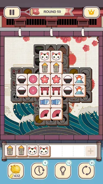 Tile Fun - Triple Puzzle Game (Тайл Фан)  [МОД Бесконечные монеты] Screenshot 4