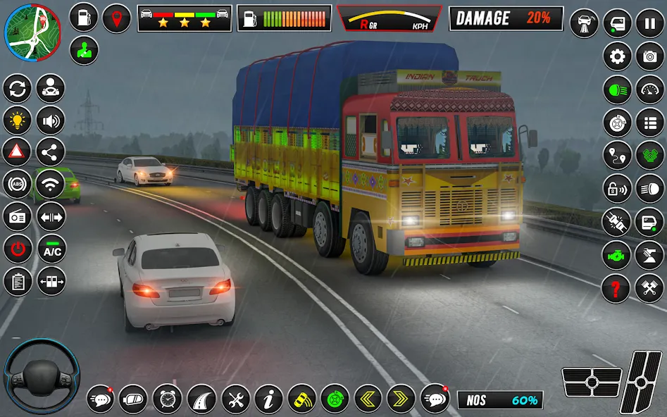 Indian Truck Game 3d Truck sim (Трак Геймс Драйвинг Симулятор)  [МОД Unlimited Money] Screenshot 3