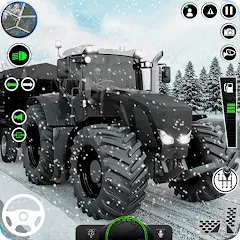 Скачать взломанную Indian Tractor Games Simulator  [МОД Меню] - последняя версия apk на Андроид