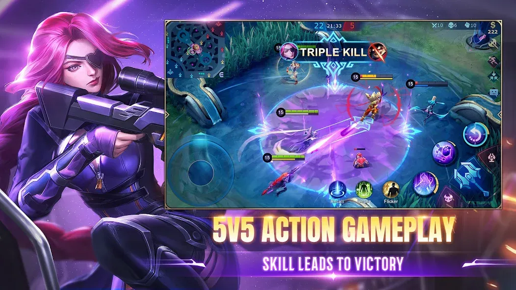 Mobile Legends: Bang Bang (Мобильные Легенды)  [МОД Бесконечные деньги] Screenshot 1