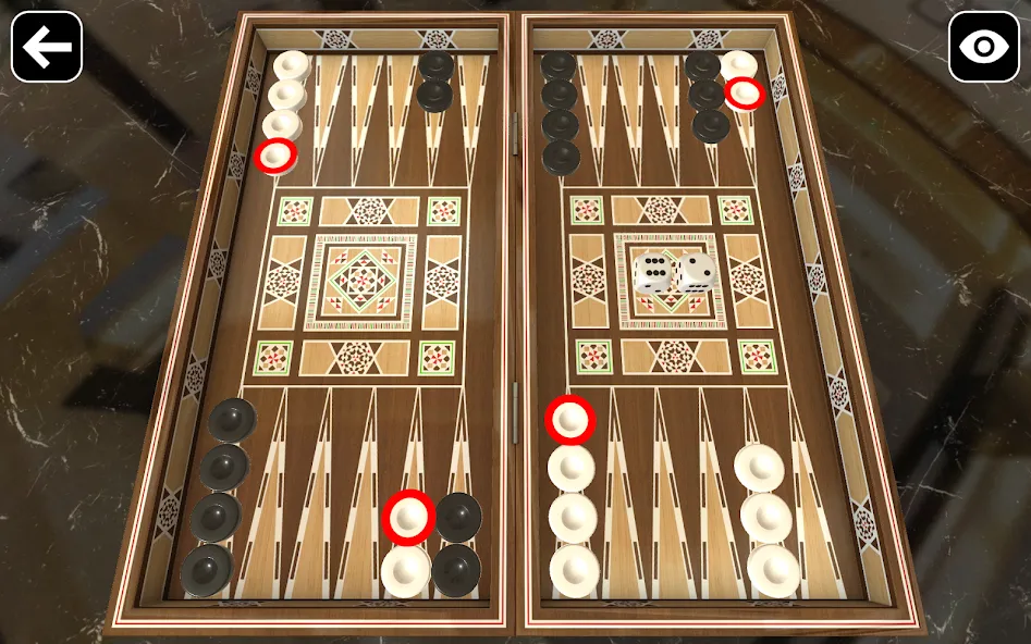 Original Backgammon  [МОД Меню] Screenshot 3