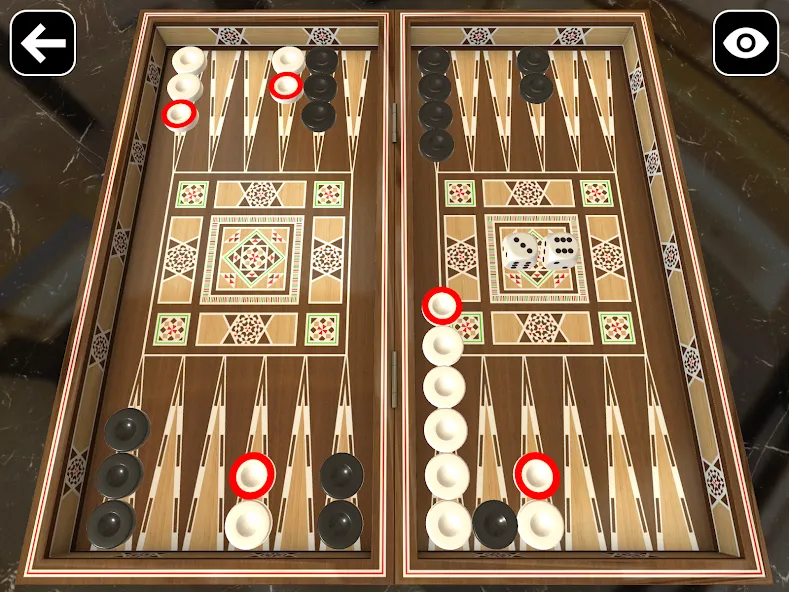 Original Backgammon  [МОД Меню] Screenshot 5