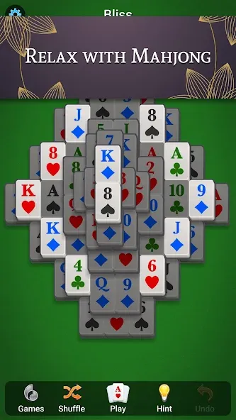 Mahjong Solitaire  [МОД Бесконечные монеты] Screenshot 1