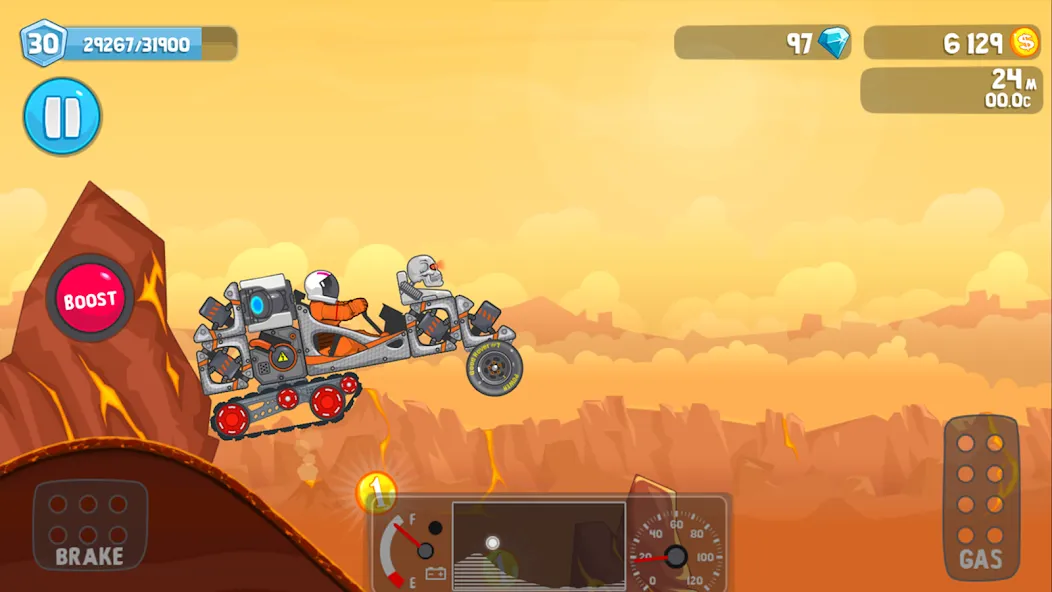 Rovercraft:Race Your Space Car (Роверкрафт)  [МОД Все открыто] Screenshot 3