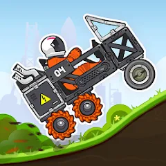 Взломанная Rovercraft:Race Your Space Car (Роверкрафт)  [МОД Все открыто] - полная версия apk на Андроид