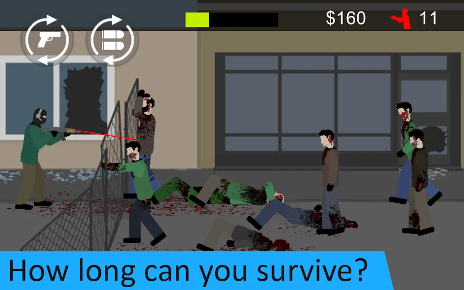 Flat Zombies: Defense&Cleanup (Флэт Зомби)  [МОД Меню] Screenshot 5