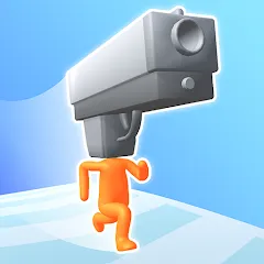 Взлом Gun Head Run (Ган Хэд Ран)  [МОД Unlocked] - стабильная версия apk на Андроид