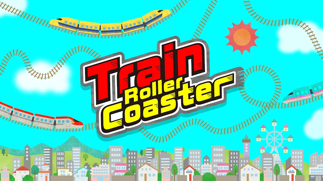 Train Roller Coaster (Трейн Роллеркостер)  [МОД Меню] Screenshot 4